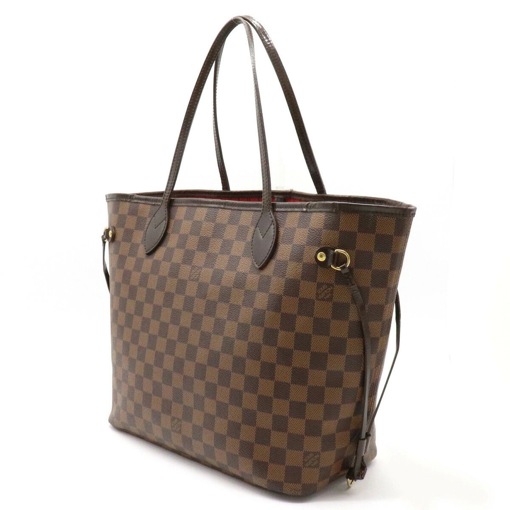 Louis Vuitton Bag Shoulder Neverfull Tote Damier Brown